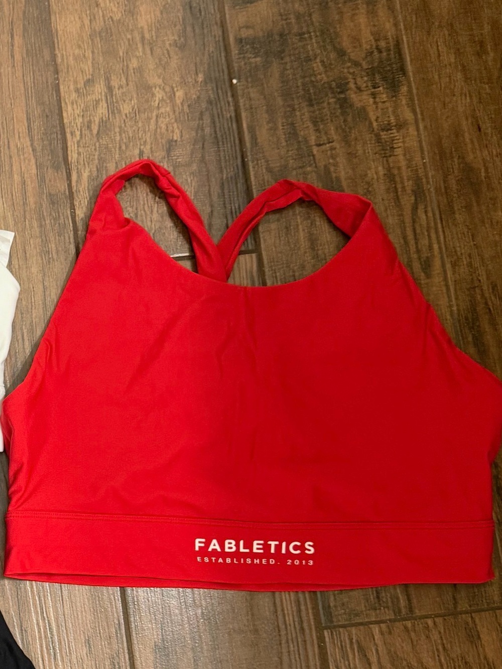 Fabletics Women's Red Sports Bra